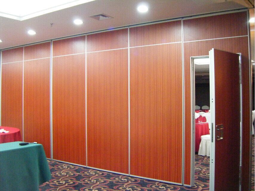 Melamine Faced MDF Board Multi-style Acoustic Movable Sliding Partition 