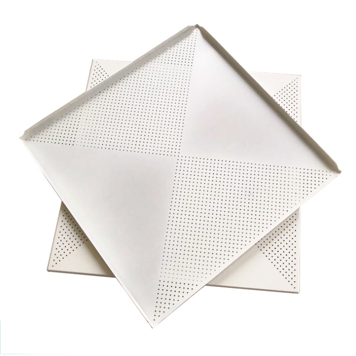 Decorative Perforated/Plain Pattern Aluminum Clip-in Ceiling 