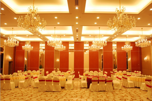 Melamine Faced MDF Board Multi-style Acoustic Movable Sliding Partition 