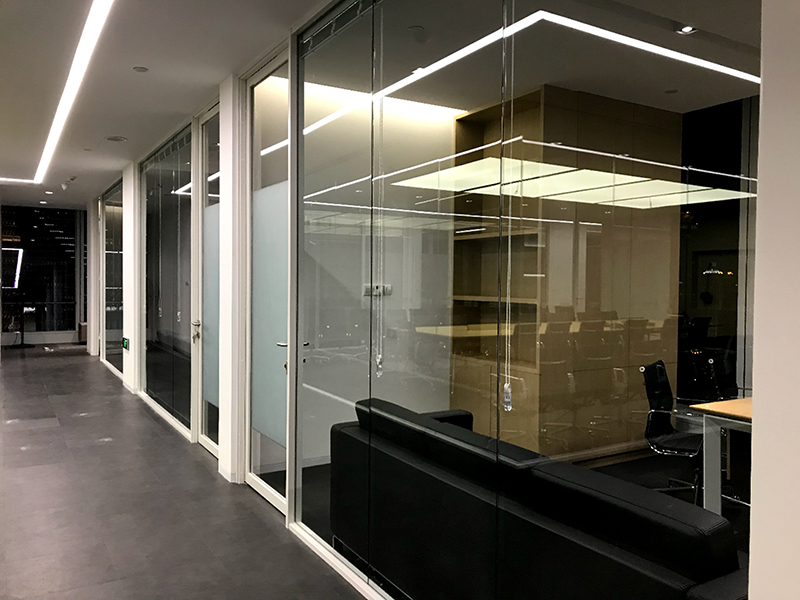Single Glass Partition Series 01