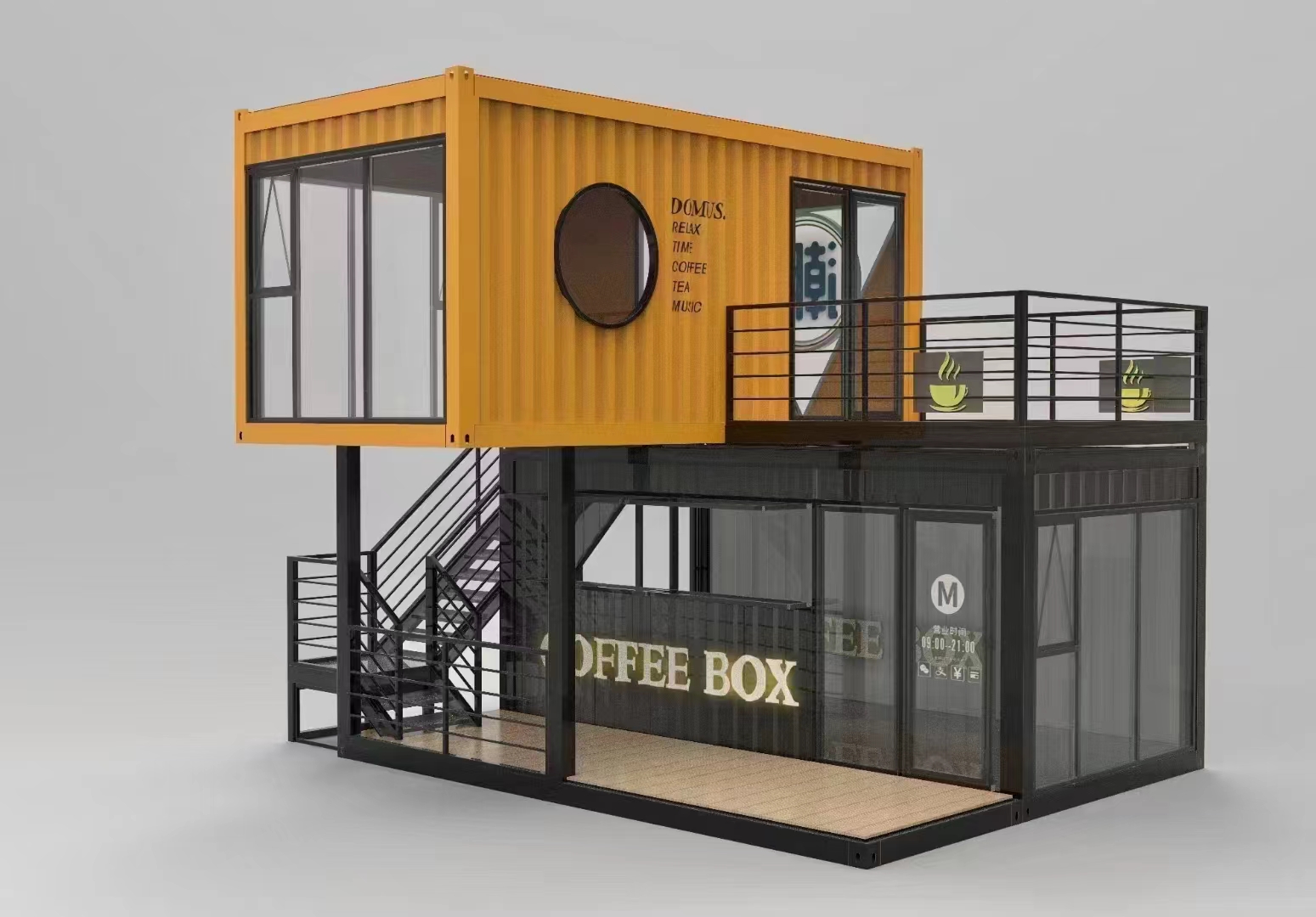 Modern Design Container Hotel Homestay Moveable Hotel House Prefab Hotel