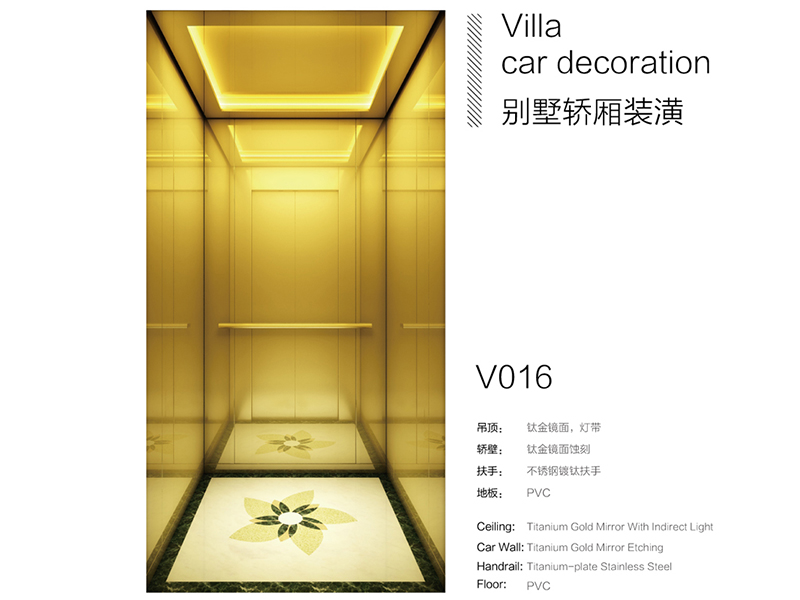 Villa Home Residential Passenger Elevator
