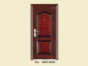 Steel Security Door / Metal Door / Single-Leaf Steel Door / Entrance Door 