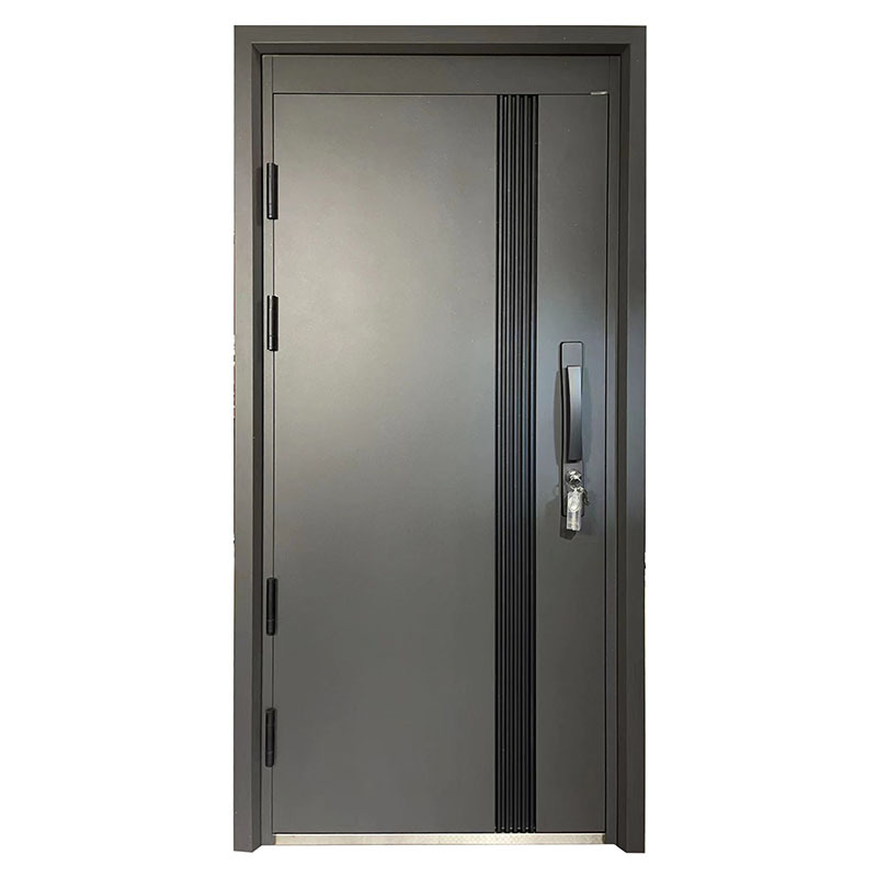 Metal door security steel door modern design