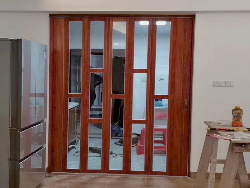 Custom Made Aluminum Exterior Glass Folding Door