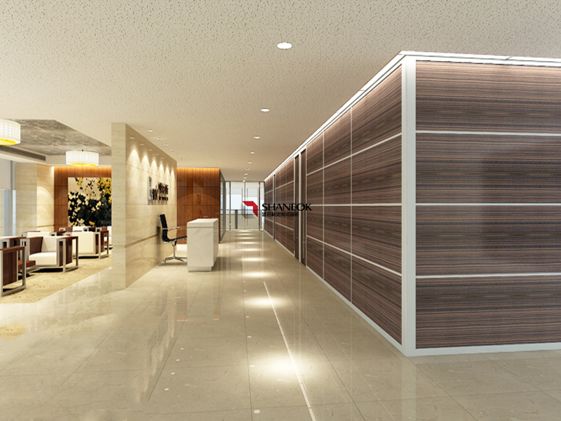 Wooden Board Partition Wall